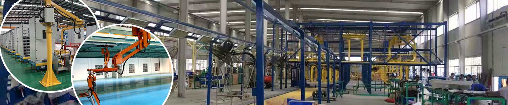 山東電機水泵生產裝配（pèi）流水線